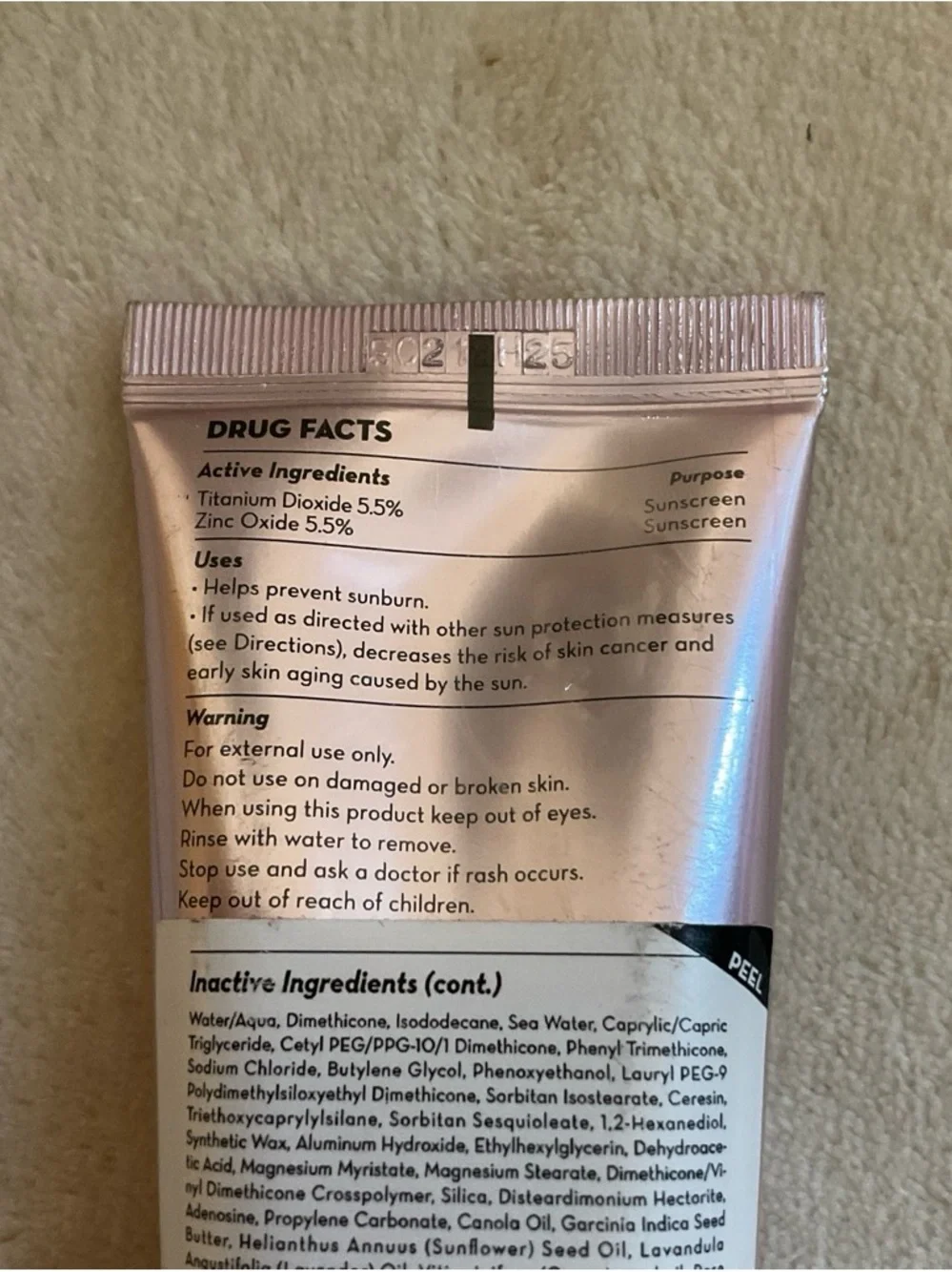 Liquid Foundation Cream - Fair 50 Shade